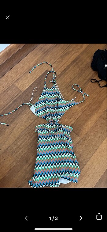 Missoni Desenli Elbise ZigZag