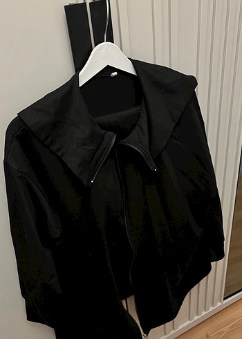 Diğer Siyah Oversize Fermuarli Takim