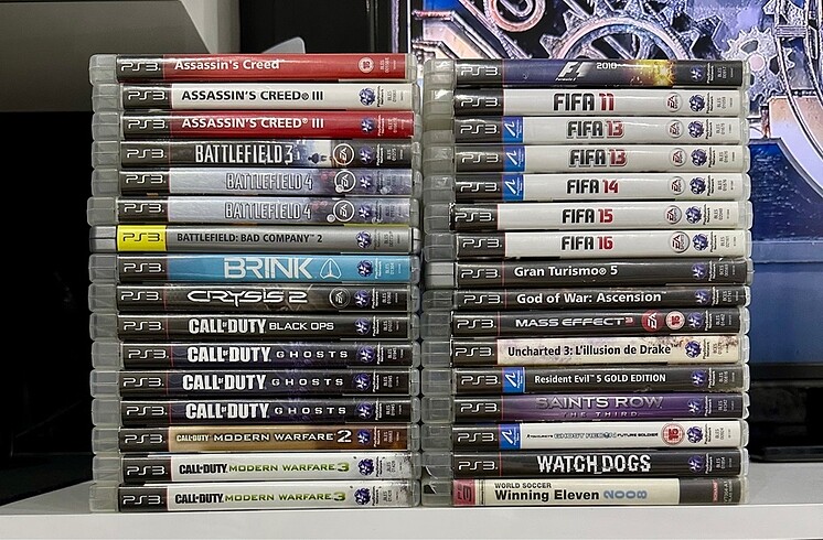 PS3 32 ADET TOPLU OYUN