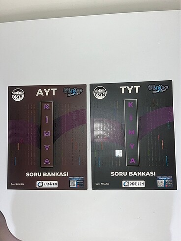 Oksijen Yayınları Tyt-Ayt Kimya test kitabi