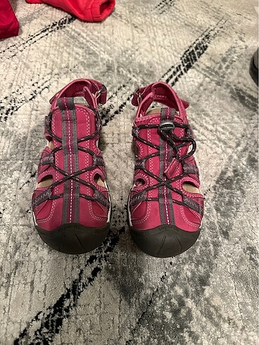 Superfit pembe kız çocuk sandalet