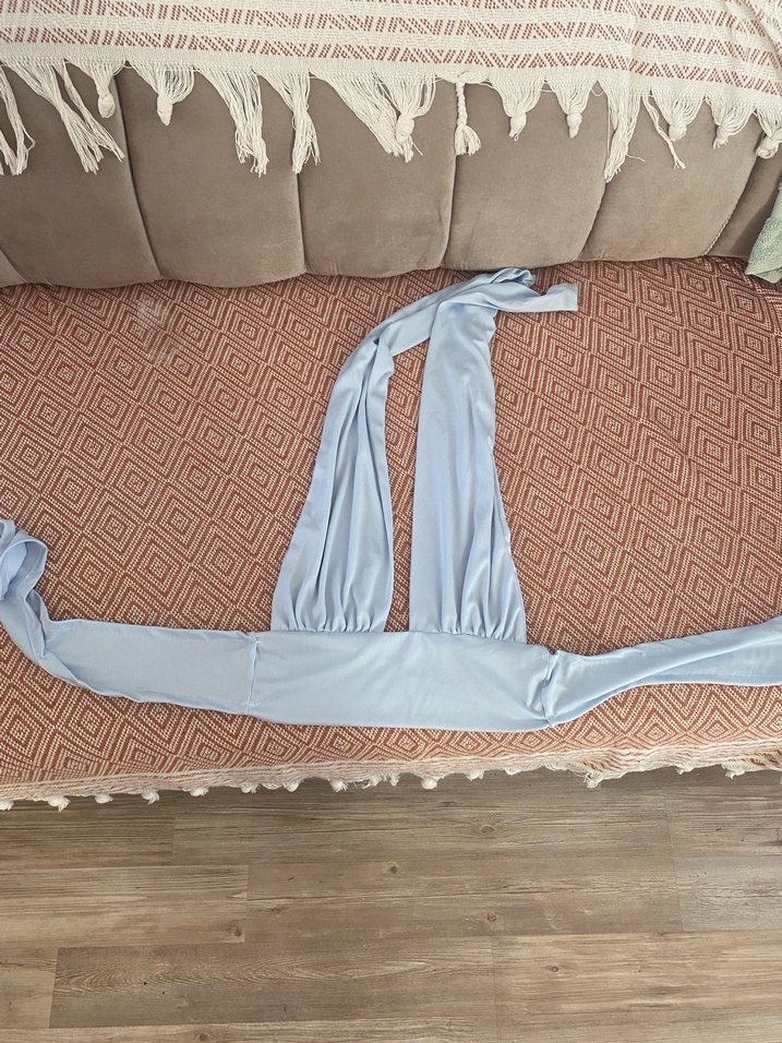 Gri Bebek Taşıma Slingi - Görsel 2