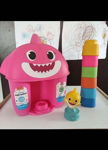 Clementoni soft blocks baby shark