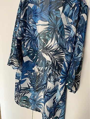 l Beden Şifon kimono pareo desenli