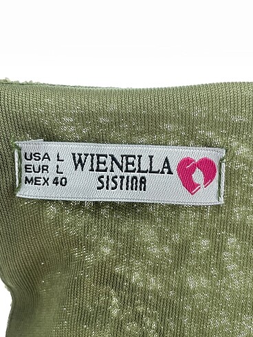 l Beden yeşil Renk Vintage Love Bluz %70 İndirimli.