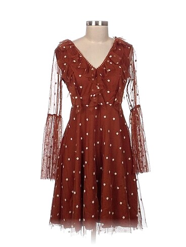 Vintage Love Kısa Elbise %70 İndirimli.