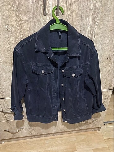 xs Beden H&M siyah kot ceket xs