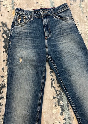 Midi Denim Kadın Jean - Görsel 3