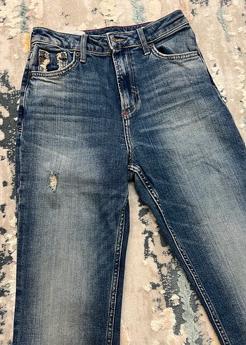 Midi Denim Kadın Jean - Görsel 2