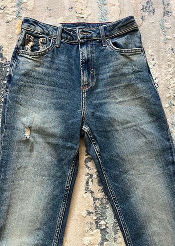 Midi Denim Kadın Jean - Görsel 7