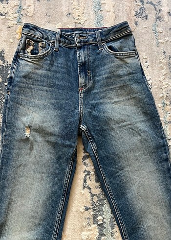 Midi Denim Kadın Jean - Görsel 6