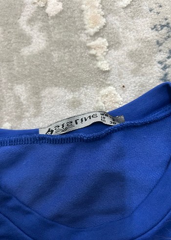 Kadın Lacivert Uzun Kollu Basic Tişört - Görsel 4