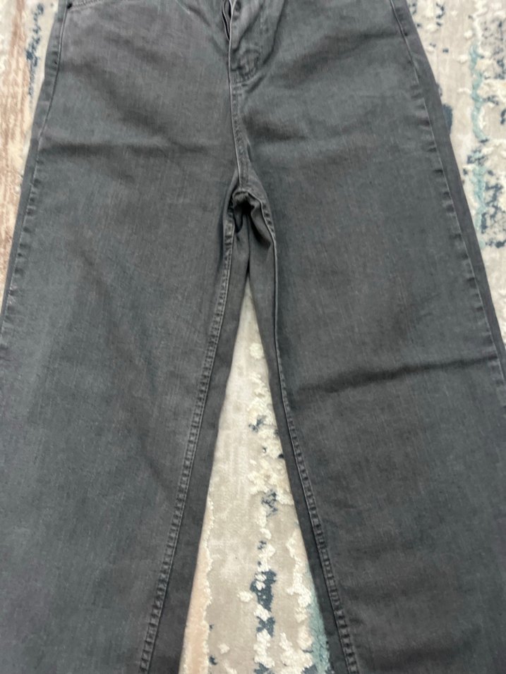 Gri Regular Fit Kadın Denim Pantolon - Görsel 4