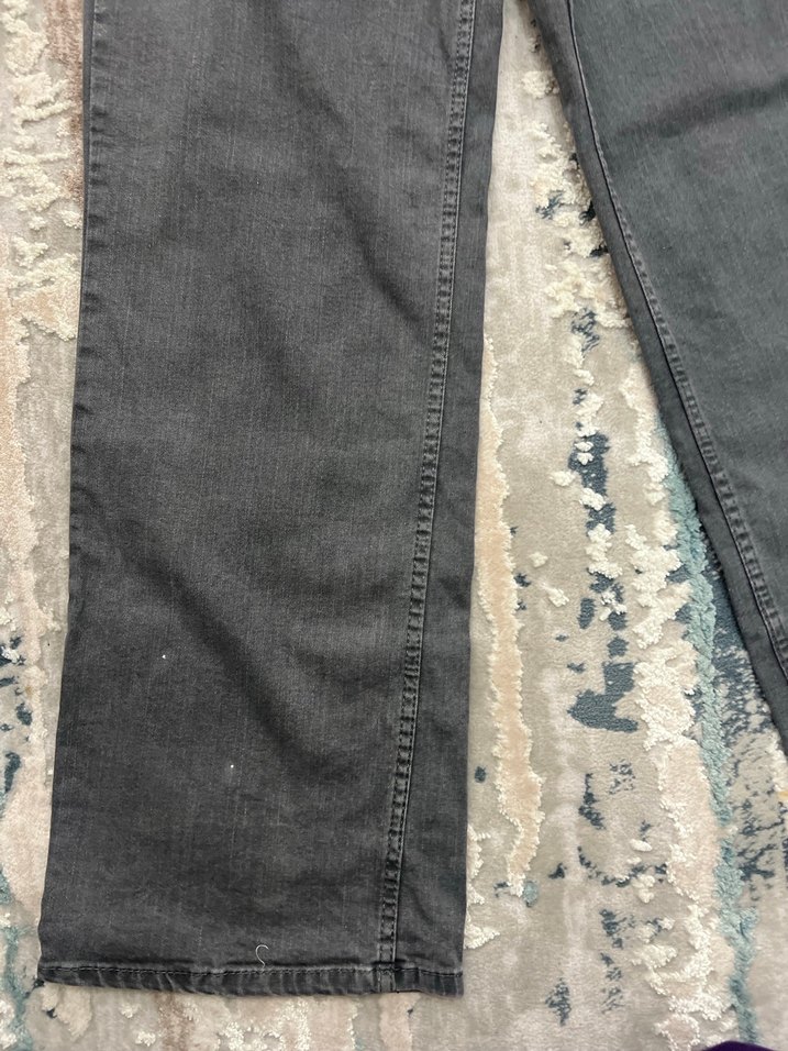 Gri Regular Fit Kadın Denim Pantolon - Görsel 5