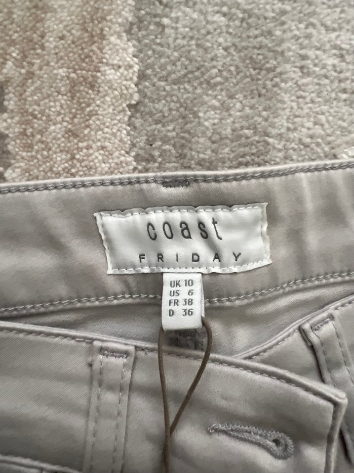 Gri Normal Kesim Kadın Denim Pantolon - Görsel 5