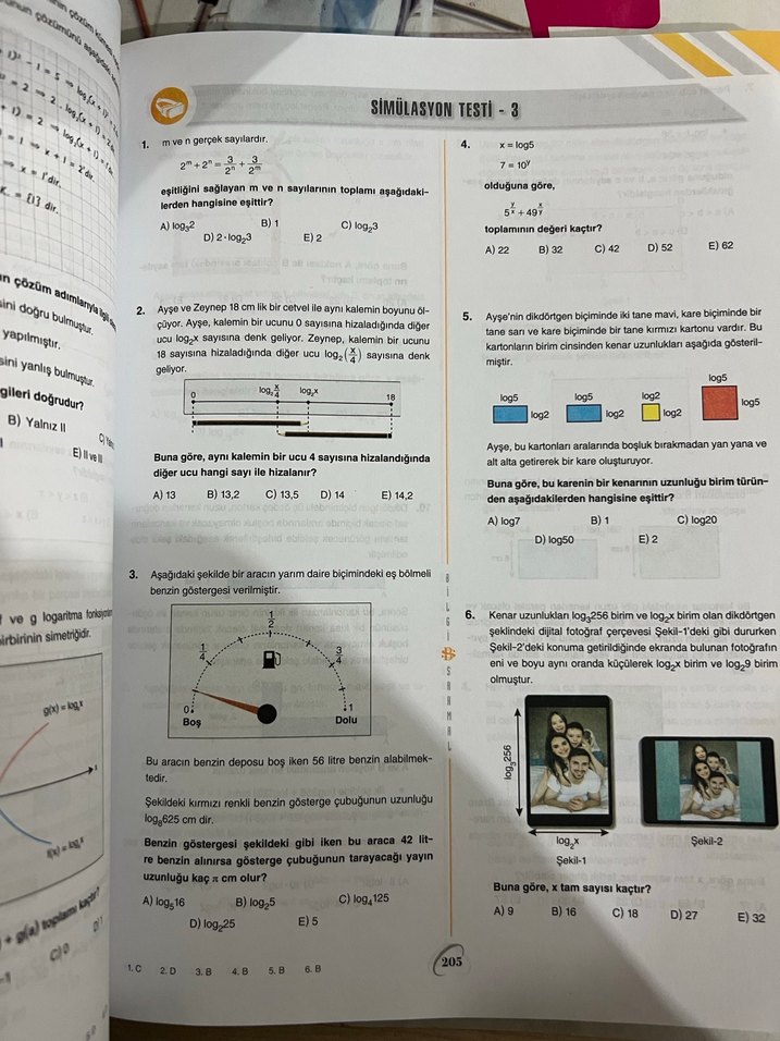 Ayt matematik bilgi sarmal soru bankası - Görsel 2