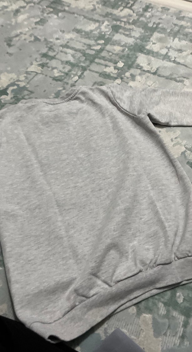 Gri Erkek Çocuk Baskılı Sweatshirt - Görsel 4