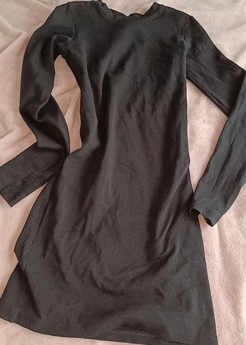 siyah mini dar elbise