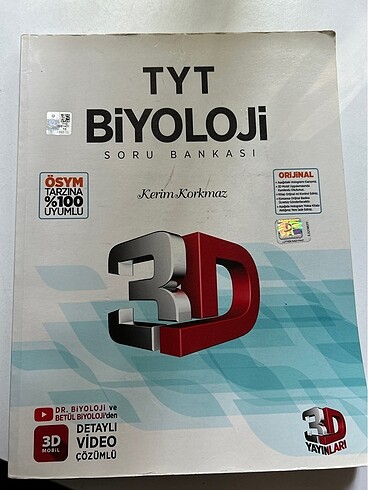Beden Renk 3D TYT-AYT Biyoloji sb