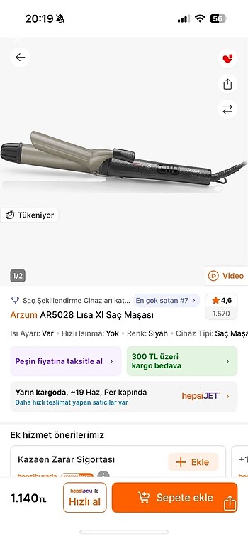 32mm maşa