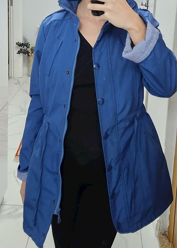 Lacivert Ceket/Yağmurluk - Görsel 3