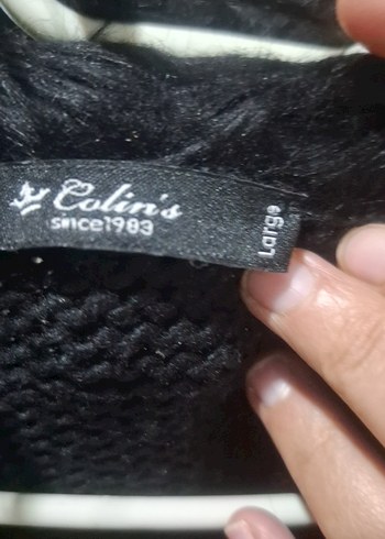 Kürklü Siyah Kadın Yün Yelek - Görsel 4