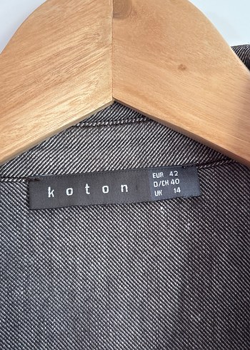 Denim Midi Elbise - Görsel 3