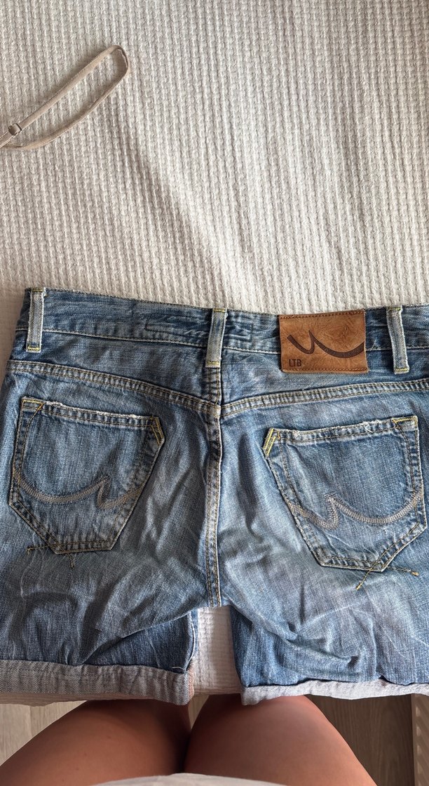 Kadın Kot Şort - Görsel 3