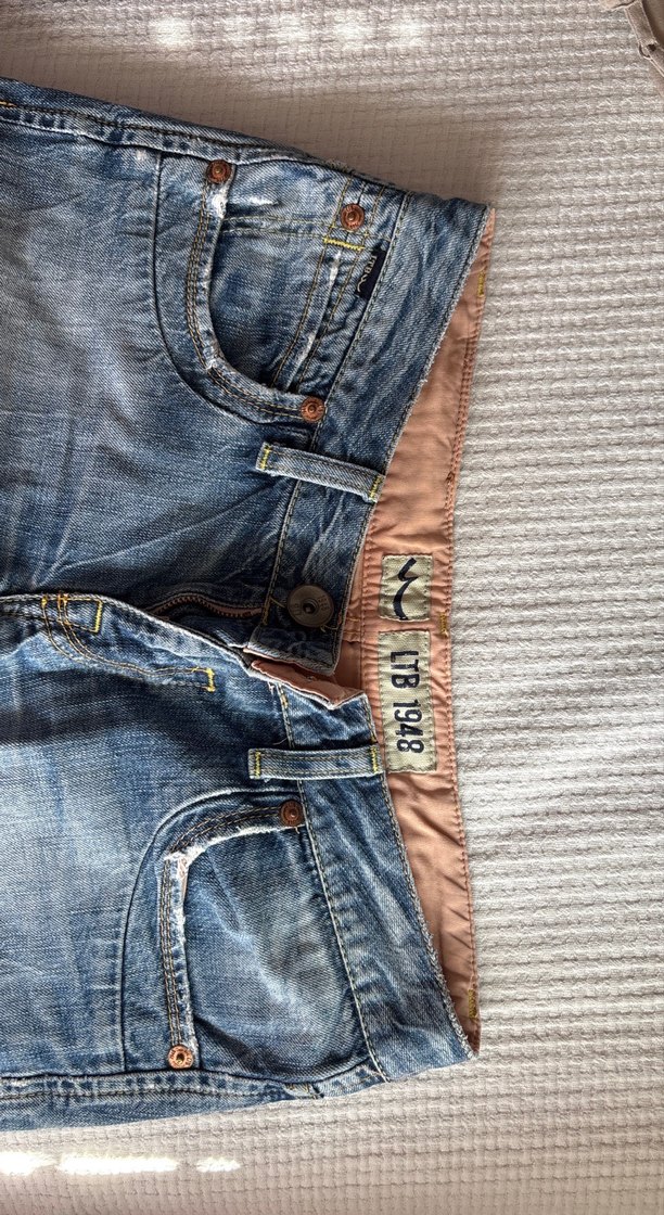 Kadın Kot Şort - Görsel 2