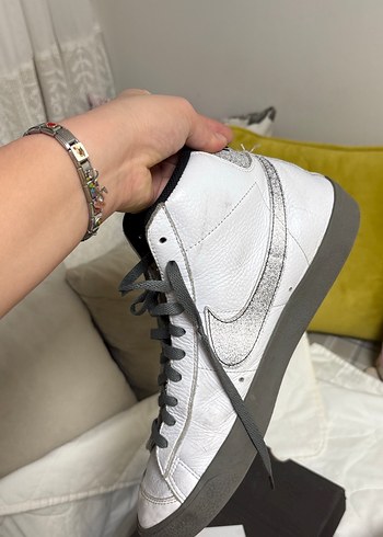 Beyaz Erkek Sneaker - Görsel 3