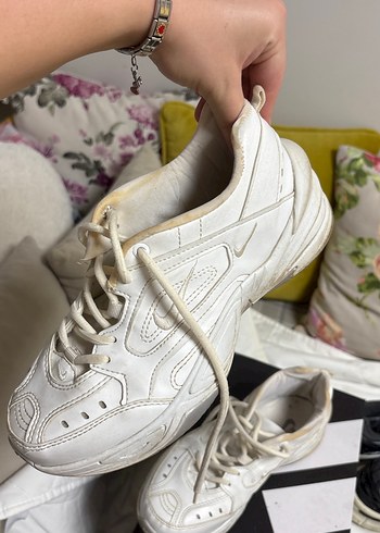 Beyaz Kadın Spor Ayakkabi - Görsel 4