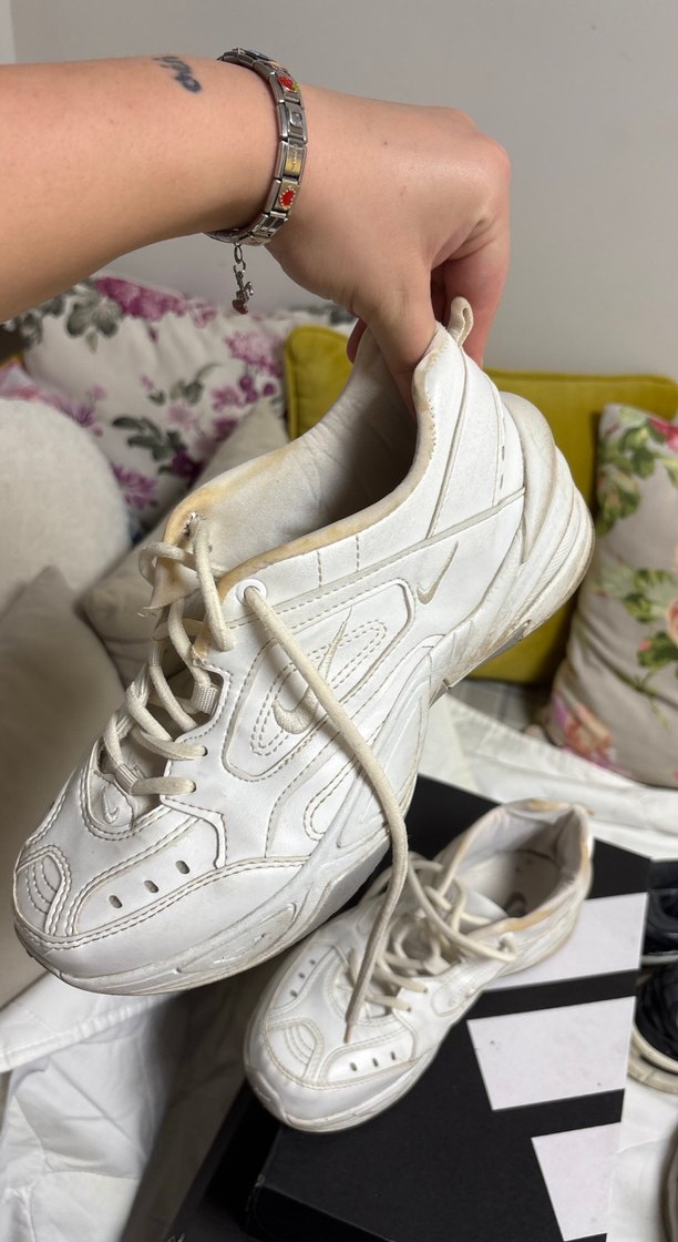 Beyaz Kadın Spor Ayakkabi - Görsel 4