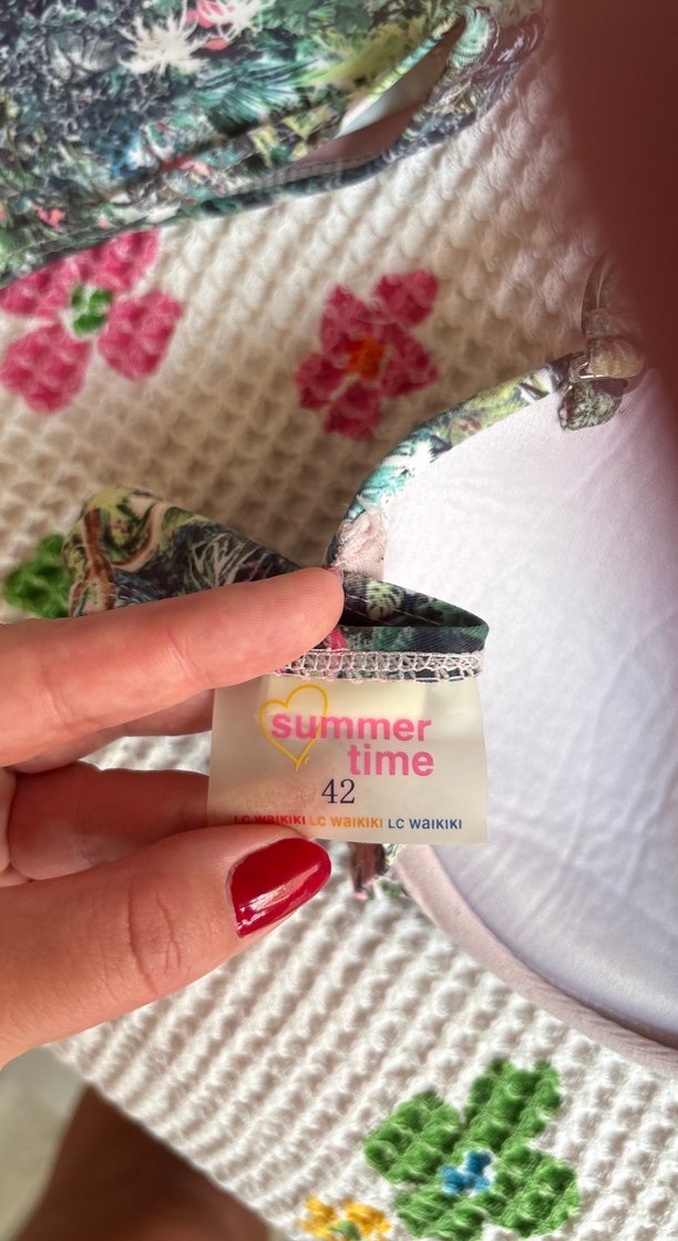 Desenli Bikini Üstü - Görsel 3