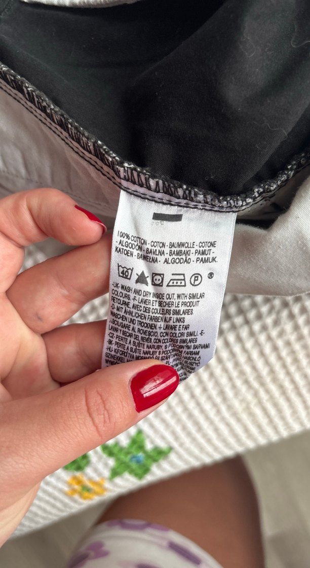 Vintage Siyah Şort - Görsel 5