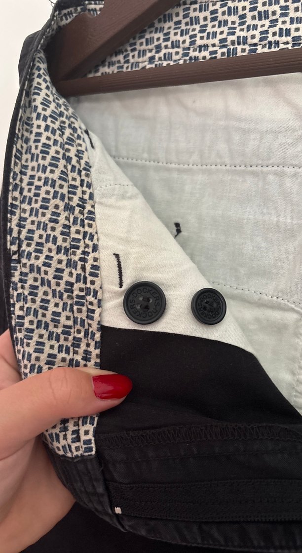 Vintage Siyah Şort - Görsel 2