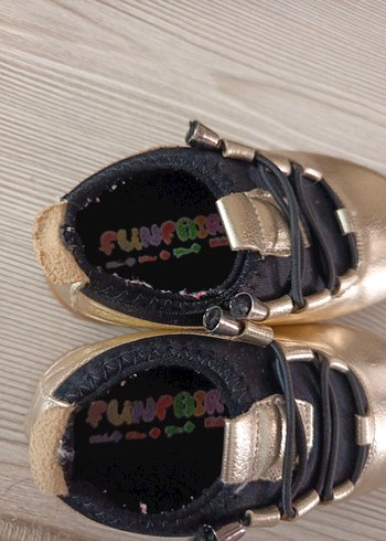 Altın Renk kız Çocuk Günlük Sneakers - Görsel 2