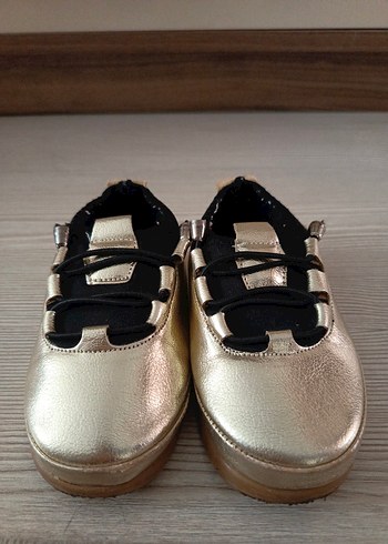 Altın Renk kız Çocuk Günlük Sneakers - Görsel 3