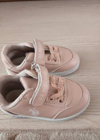 U.S. Polo Assn. Kız Çocuk Pudra Spor Ayakkabı - Görsel 2
