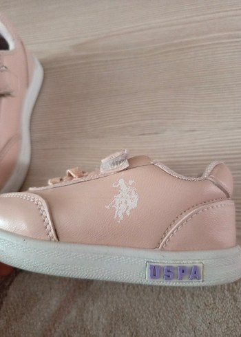 U.S. Polo Assn. Kız Çocuk Pudra Spor Ayakkabı - Görsel 5