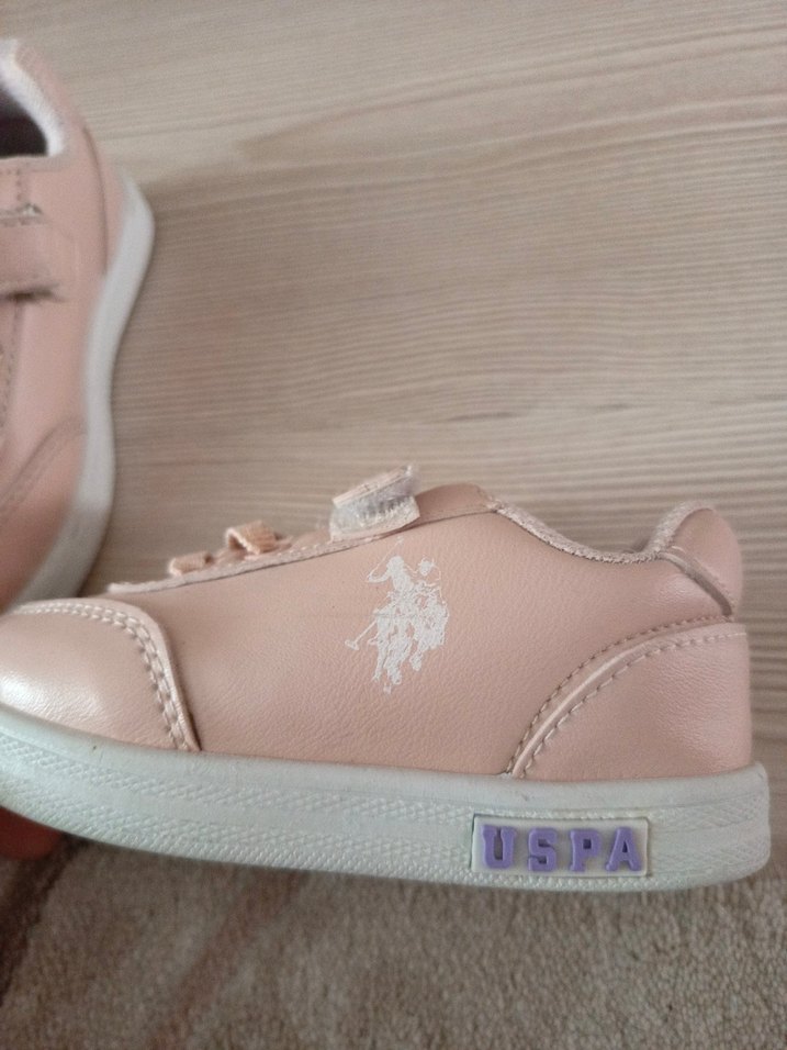 U.S. Polo Assn. Kız Çocuk Pudra Spor Ayakkabı - Görsel 5