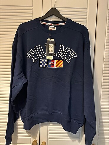 l Beden lacivert Renk Orjinal tommy hilfiger Sweatshirt