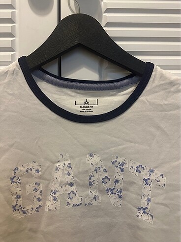 6 Yaş Beden beyaz Renk Orjinal Gant Çocuk Tshirt