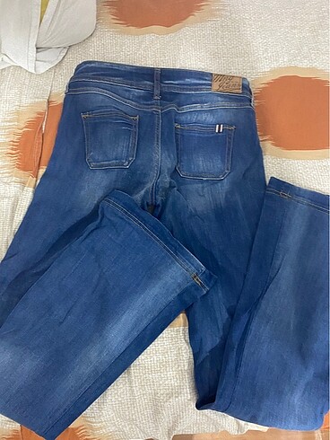 34 Beden Mango ispanyol paça vintage pantolon
