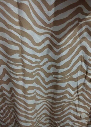 Diğer Caramel zebra desen gömlek