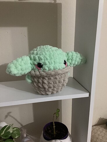 Beden Renk Örgü baby yoda