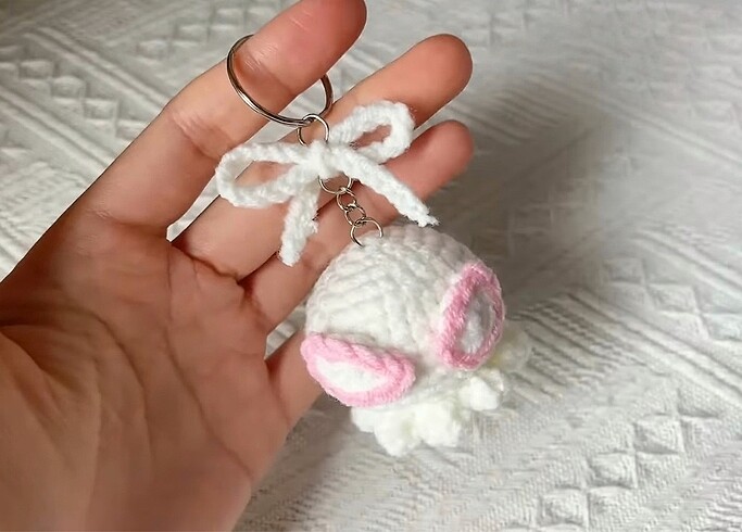 Diğer Spiderman örgü anahtarlık