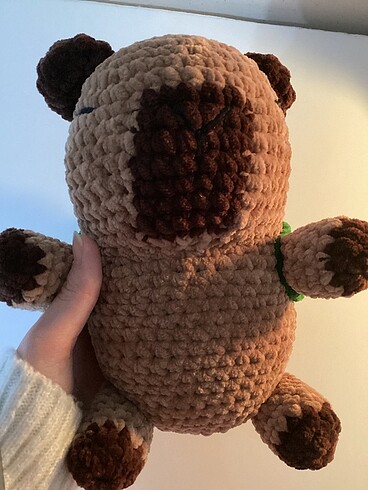 Beden Capybara örgü peluş