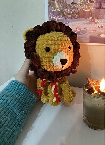 Diğer Galatasaray örgü aslan peluş