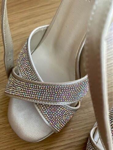 Platform abiye ayakkabı - Görsel 4