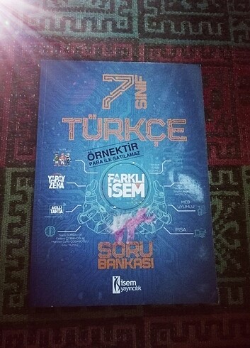 İSEM YAYINI TÜRKÇE 7. SINIF 